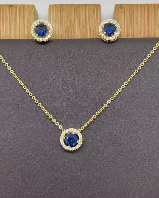 Saphir bleu